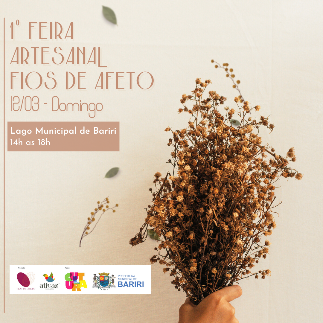 1ª Feira Artesanal Fios de Afeto